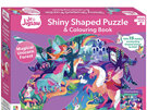 Magical Unicorn Forest Shiny Shaped 100 Piece Puzzle