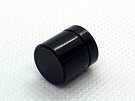 magnetic black nano geocache with waterproof log for sneaky cache hide