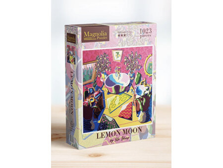 Magnolia 1000 Piece Jigsaw Puzzle Lemon Moon  Kilo Blimp  Special Edition