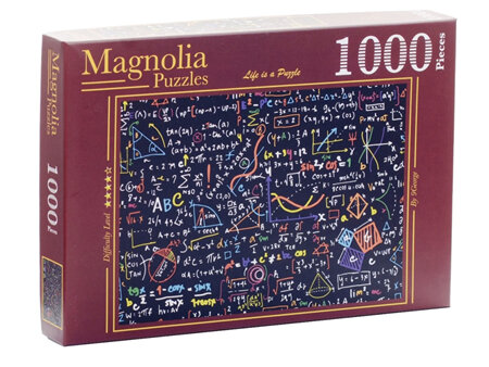 Magnolia 1000 Piece Jigsaw Puzzle Maths