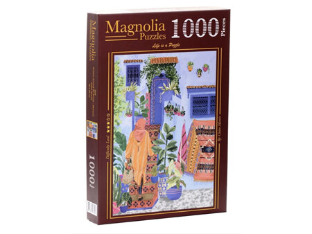Magnolia 1000 Piece Jigsaw Puzzle Woman Around The World Morocco Claire Morris  Special Edition