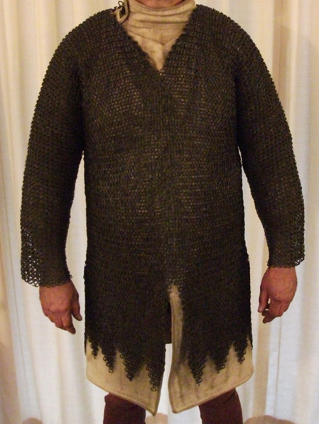 Mail 2B - Maille Haubergeon (Full Sleeves) 6th to 16th Centuries