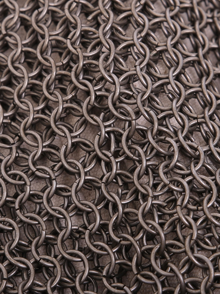 Maille 3 - 10th - 14th Century Maille Hauberk - Butted Spring Steel - Size L