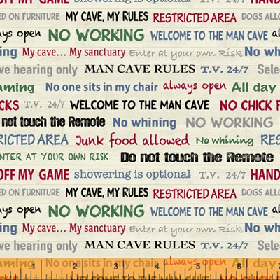 Man Cave - Cave Rules