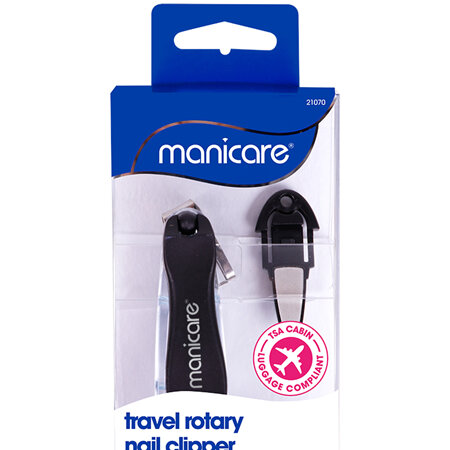 Manicare (21070) Travel Rotary Nail Clipper with File