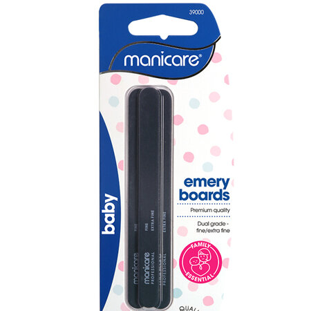 Manicare (39000) Baby Emery Boards, Fine/Extra Fine, 3 Pack