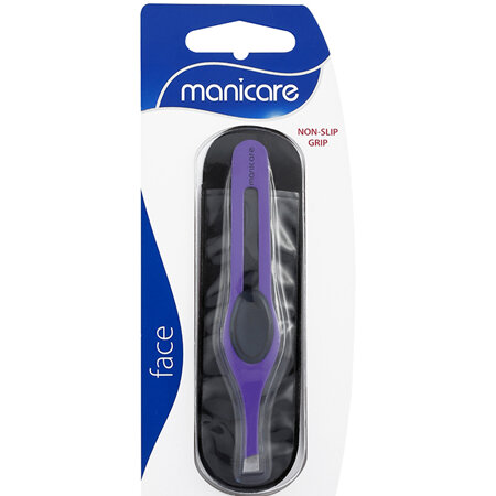Manicare (67300) Precise Grip Purple Tweezers