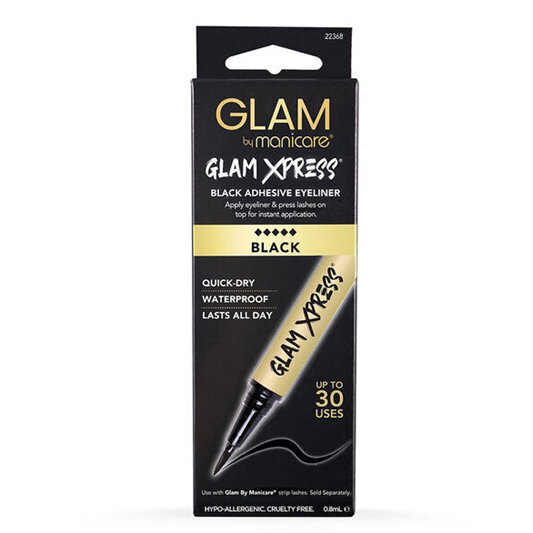 Manicare Glam Xpress Adhesive Eyeliner Black 0.8ml