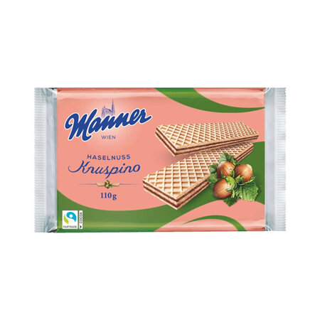 Manner Knuspino Wafers 110g