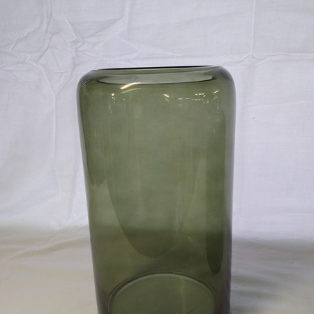 Mantua Khaki Glass Vase large G3745