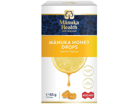 Manuka Health Manuka Honey Drops Lemon 65g