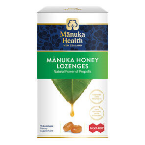 Manuka Health MGO 400+Manuka Honey Propolis Lozenges 15pk