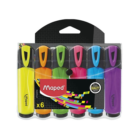 Maped Highlighters - 6 Pack