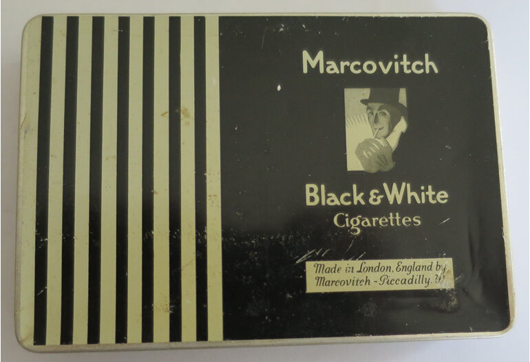 Marcovitch cigarette tin