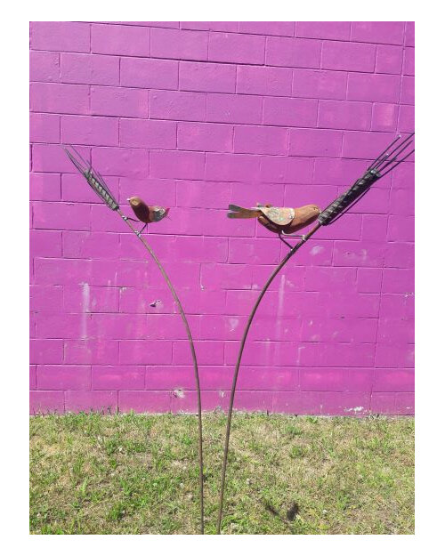 Mark Dimock NZ Art Made to order stem sparrow