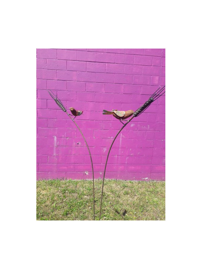 Mark Dimock NZ Art Made to order stem sparrow