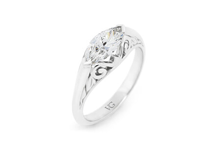 Marquise Heritage Diamond Ring