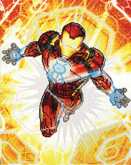 Marvel Iron Man Blast Off - Diamond Dotz - Intermediate Kit