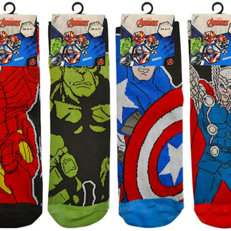 Marvel Socks Adults 6-11