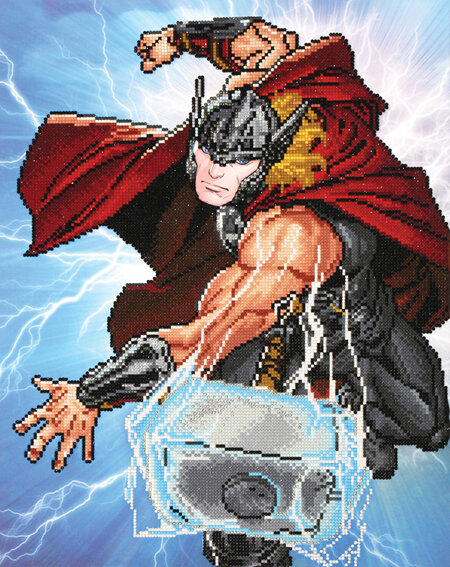 Marvel Thor Strikes - Diamond Dotz - Intermediate Kit