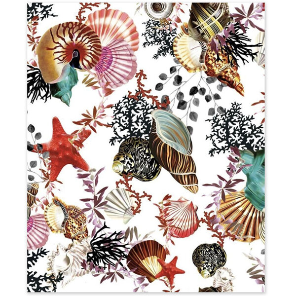 Mary Katrantzou Seashells Card