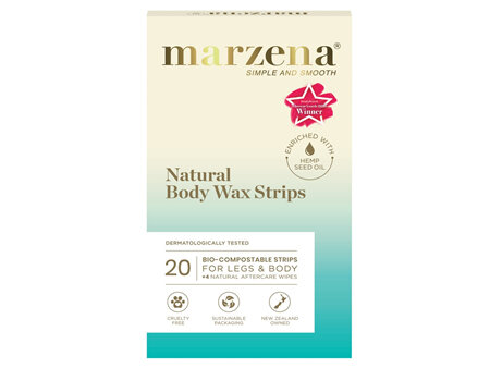 Marzena Natural Body Wax Strip 20pk