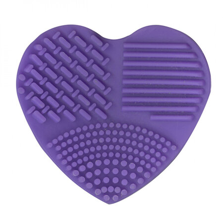 Mat Cleaning Pad Heart Shaped Purple from The Gypsy Quilter