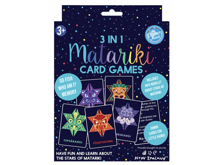 Matariki 3 in 1 Card Game Box Set