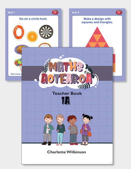 Maths Aotearoa 1a Teacher Book and Activity Cards Pack