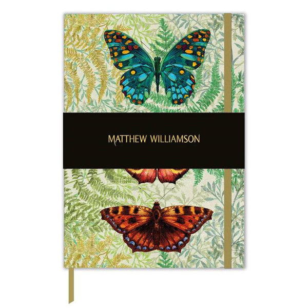 Matthew Williamson Butterfly Ferns Deluxe Journal