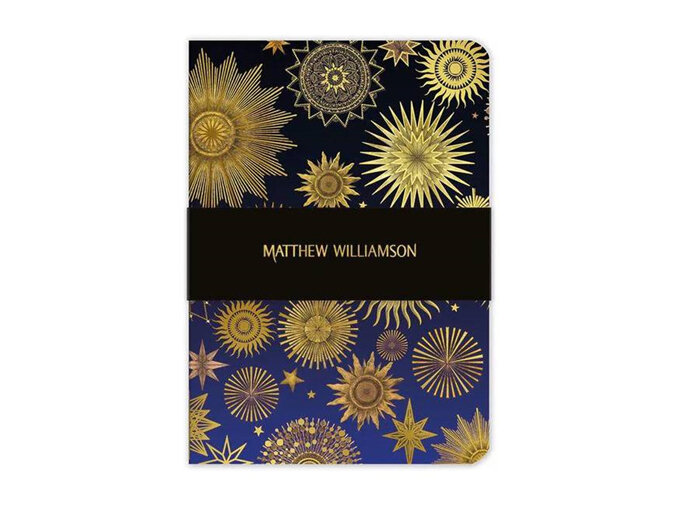 Matthew Williamson Stardust A5 Notebook museums and galleries