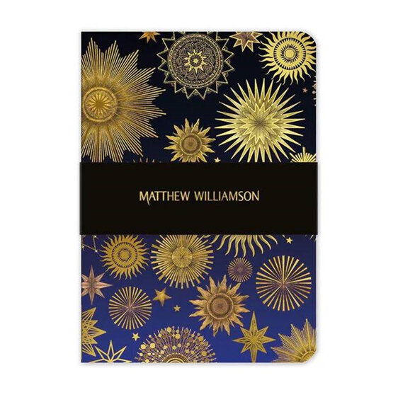 Matthew Williamson Stardust A5 Notebook museums and galleries