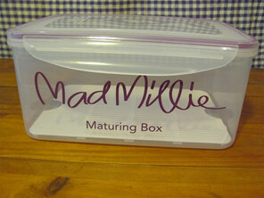 Maturing Box with Rack.