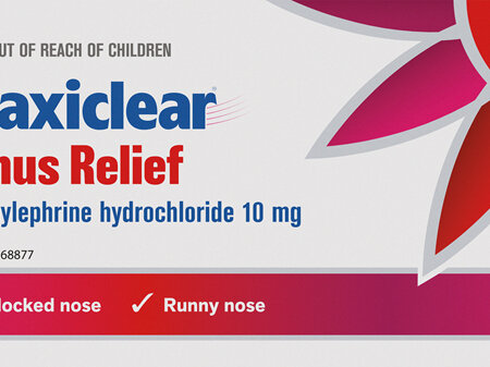 Maxiclear Sinus Relief 30s