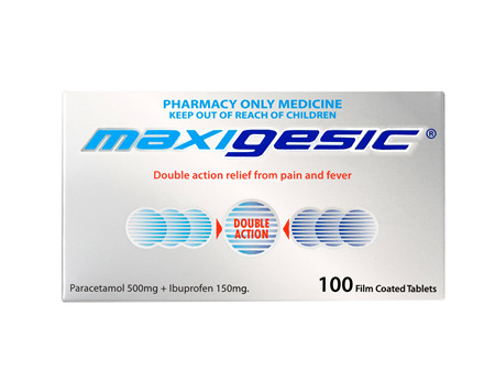 Maxigesic®  Double Action Pain Relief Tablets 100s
