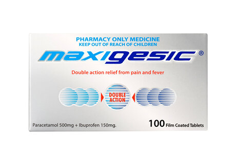 Maxigesic®  Double Action Pain Relief Tablets 100s