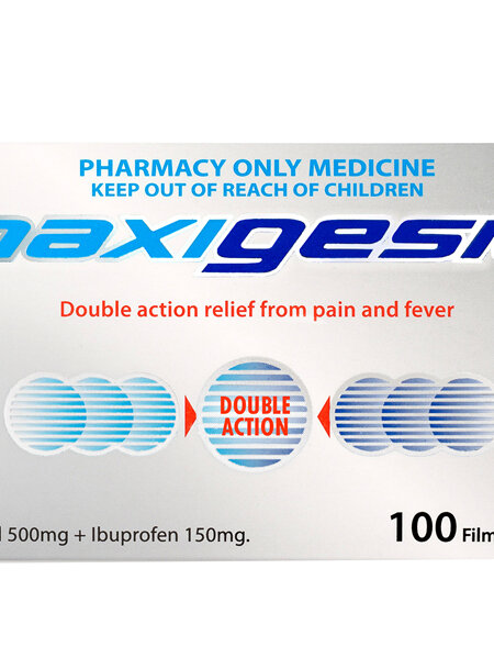 Maxigesic®  Double Action Pain Relief Tablets 100s