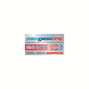 Maxigesic®  PE Tabs 20s