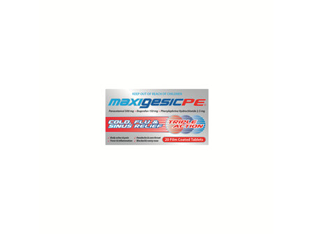 Maxigesic®  PE Tabs 20s