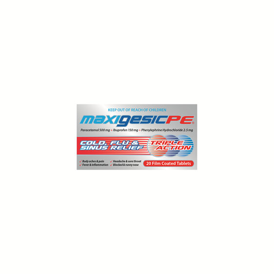 Maxigesic®  PE Tabs 20s