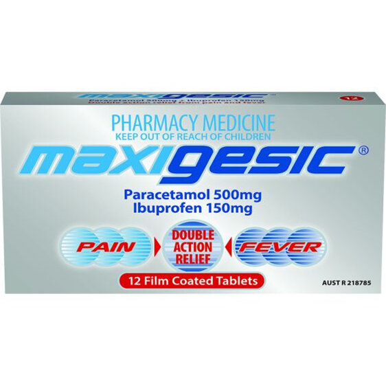 Maxigesic Tab 12