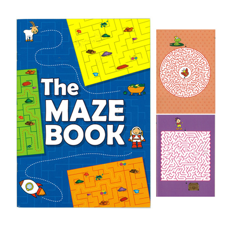 Maze Activity Book 32pgs 295x210mm