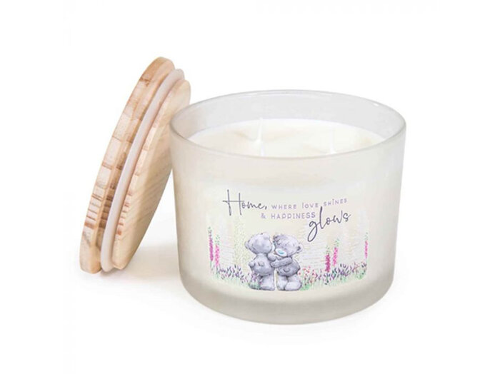 Me to You Home where love shines and happiness Glows Large Candle 350g