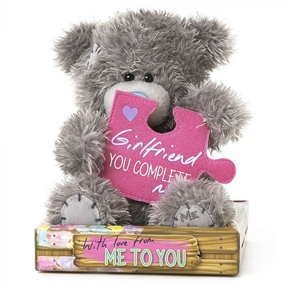 Me to You M7 Gifrlriend Teddy Gift Jigsaw Piece valentine soft toy plush
