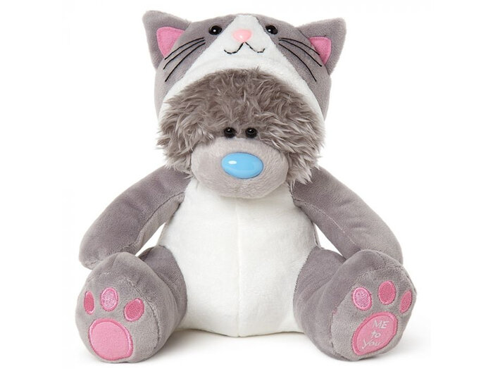 Me to You Tatty Teddy Dressed as Cat soft toy plush