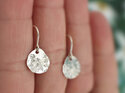 meadow wildflowers sterling silver nature drop earrings lily griffin nz jewelry