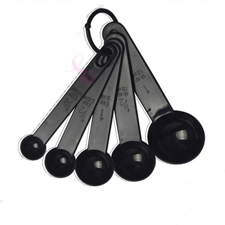 Measuring Spoons Set - Black