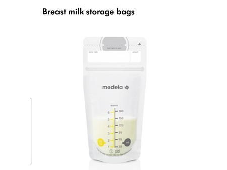Medela Breastmilk Storage Bags 25's
