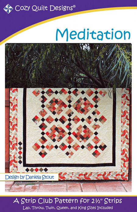 Meditation Quilt Pattern from Cozy Quilt Pattern