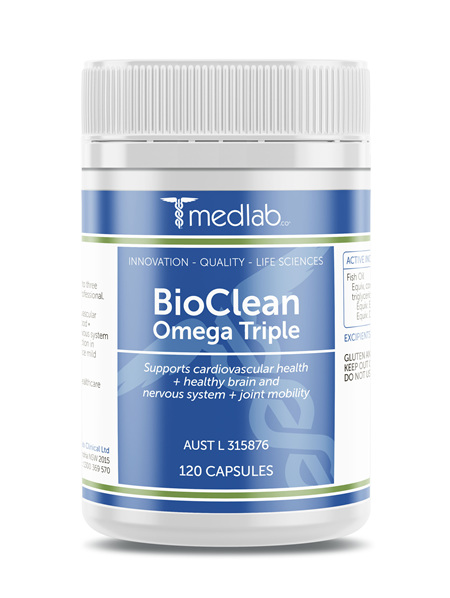 Medlab BioClean Omega Triple - 120's